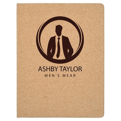 Leatherette Portfolio with Notepad