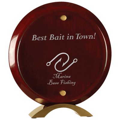 Rosewood Piano Finish Floating Acrylic Standup