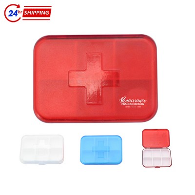 6 Grid Medicine Pill Box