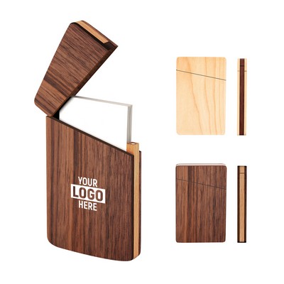 Wooden Business Card Box