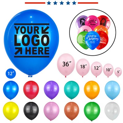 Rainbow Color Party Balloons