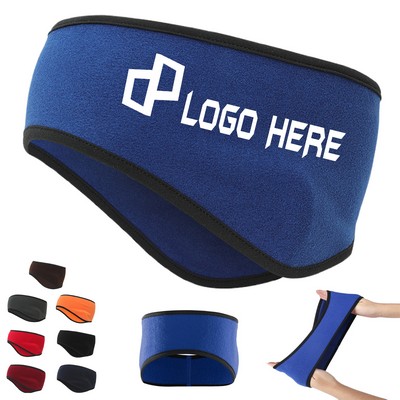 Fleece Ear Warmers Headband For Running