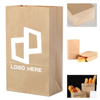 7.48X5.31X9.84" Thicken Grease Proofing Kraft Paper Bag