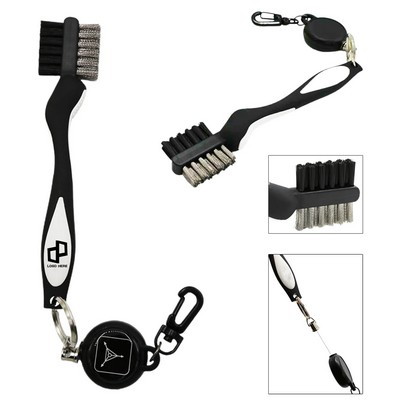 Double-Faced Golf Club Cleaning Brush