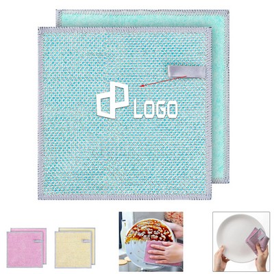 7.8 X 7.8" Double-Sided Multifunctional Wire Dishcloth