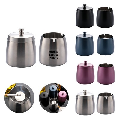 Ashtray w/Lid for Cigarette