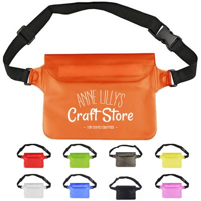 Adjustable PVC Waterproof Fanny Pack