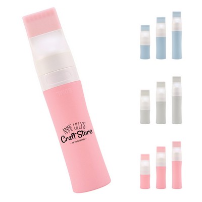 Compact Silicone Travel Bottle Set