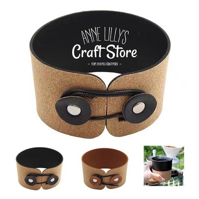 Flexible Cork Cup Protector Sleeve