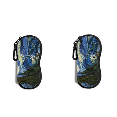 Ultra Light Portable Zipper Sunglasses Soft Case