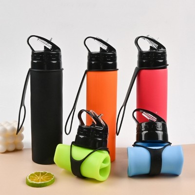 20 Oz. Foldable Water Bottles