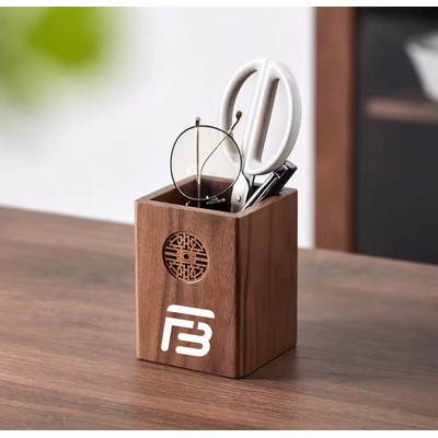 Wood Box Pen/Pencil Holder