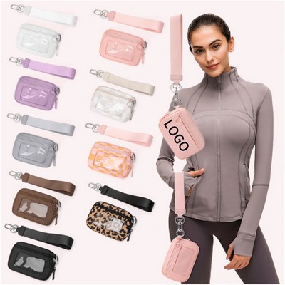 Portable Bank Card & Coin Organizer Bag