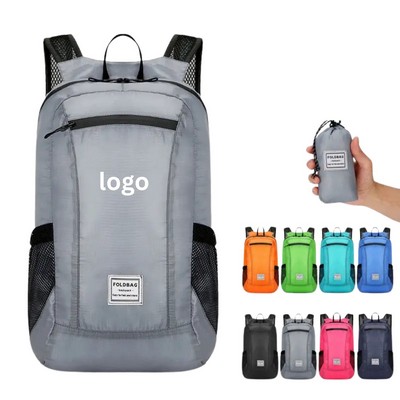 The Voyager Ultralight Packable Backpack (Folds into Pocket-Sized Pouch) - Ideal Travel & Trade Show