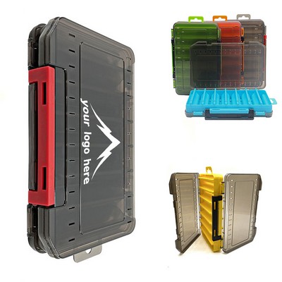 Waterproof Fishing Lure Storage Box w/ Secure Compartments