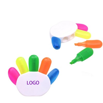 Palm Highlighter Multi-Color Watercolor Pen