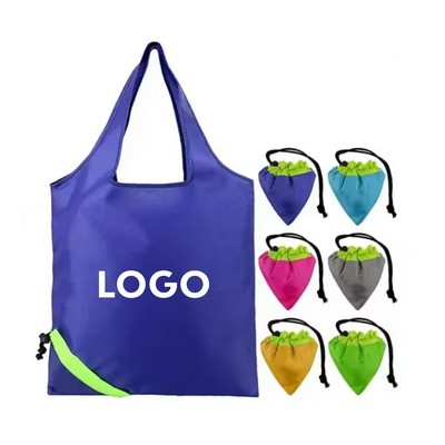 Collapsible Strawberry Shopping Tote Bag