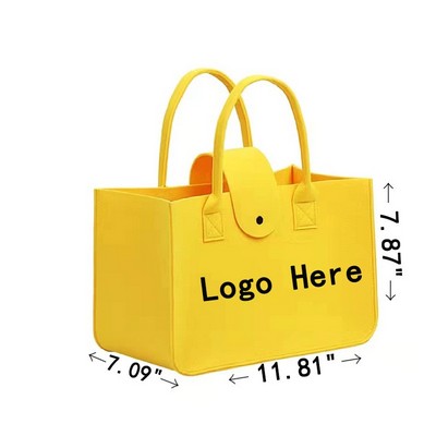 Capacity Felt Shopping Bag