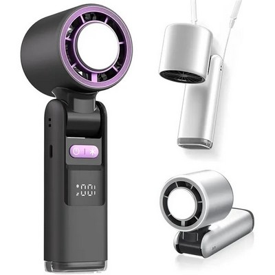 4,000mAh Rechargeable Portable Handheld Fan