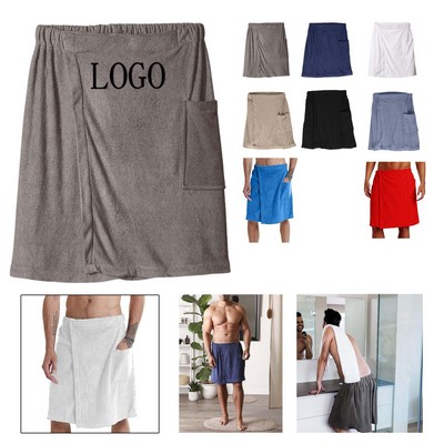 Adjustable Strap Spa Towel Wrap