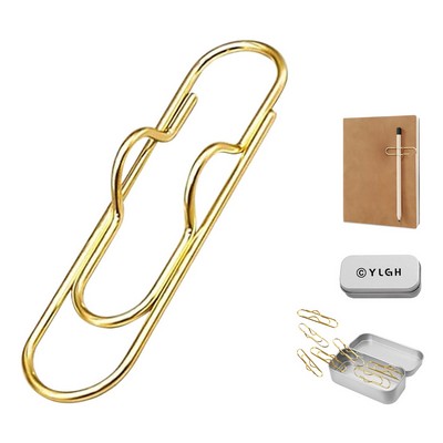 Pen Holder Paper Pins With Tin Box