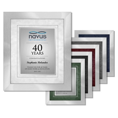 Paramount - Executive Aluminum Certificate Frame (Silver Frame)