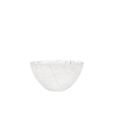 Kosta Boda Contrast Bowl Small - White