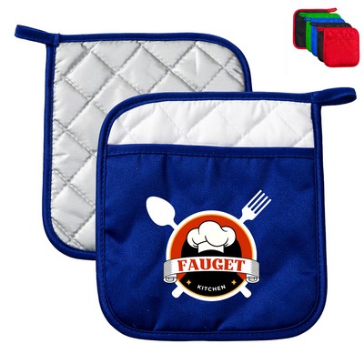 Pot Holders with Pockets