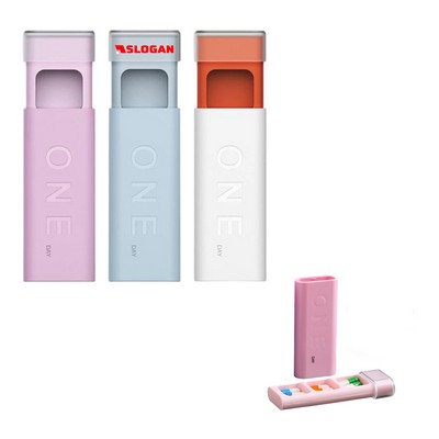 3 Compartments Daily Pill Case