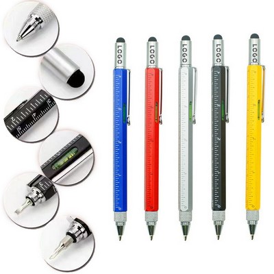 6-in-1 Multi-Function Stylus EDC Tool Pen