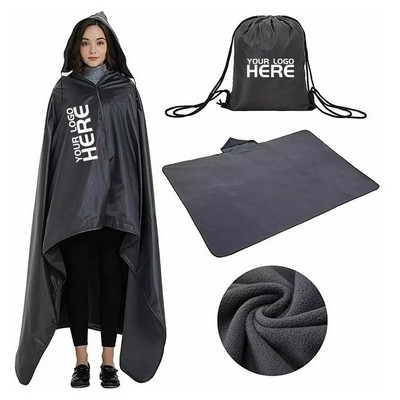 Waterproof Poncho Blanket