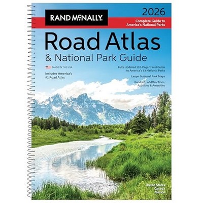 Rand McNally 2026 Road Atlas & National Park Guide