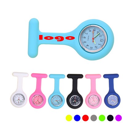 Nurses` Silicone Pocket Watch