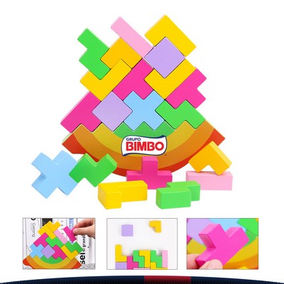 Qerra Wooden Balance Stacking Toy