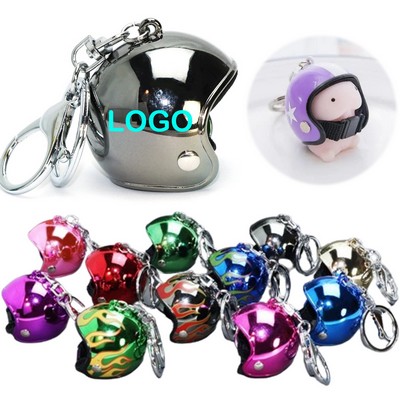 Motorcycle Heltmet Keychain