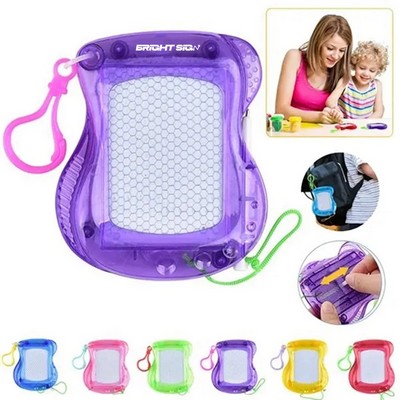 Mini Magnetic Drawing Board Keychain