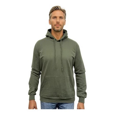Royal Apparel Unisex Combed Cotton Fleece Pullover Hoodie