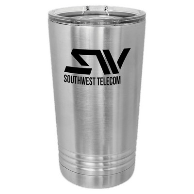 Polar Camel Stainless Steel 16 oz. Pint with Slider Lid