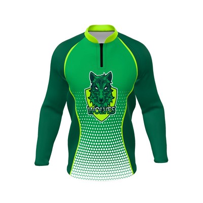 Men/Youth Long Sleeve Gamer Zip Up