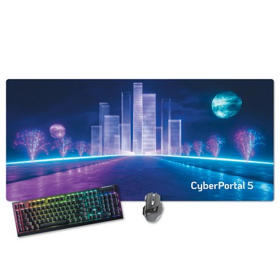 Origin'L Fabric® Stitched Edge Fabric Gaming Mat-15.75"x35.43"x1/8"