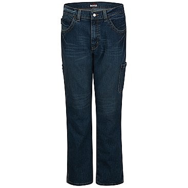 Bulwark Stretch Denim Dungaree FR Pants - CAT 2