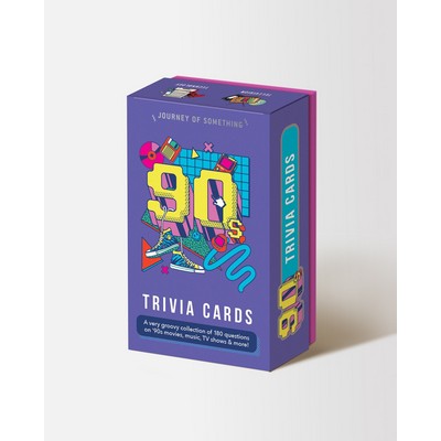 90s Trivia Card Game - Fun Adult Party Game