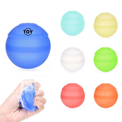 Self-Sealing Silicone Water Ball