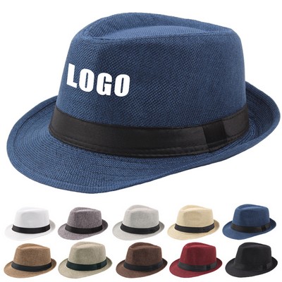 Comfort Fit Polyester Fedora Jazz Hat