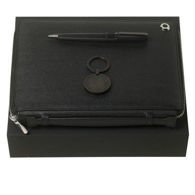 Hugo Boss Pen Pad, Folder A5 & Key Ring