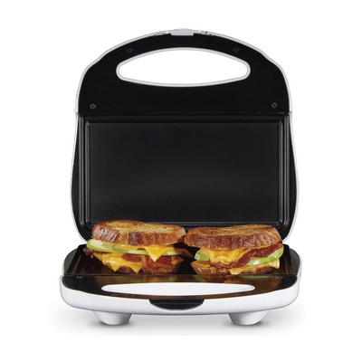 Proctor Silex Sandwich Maker Nonstick Surface - White