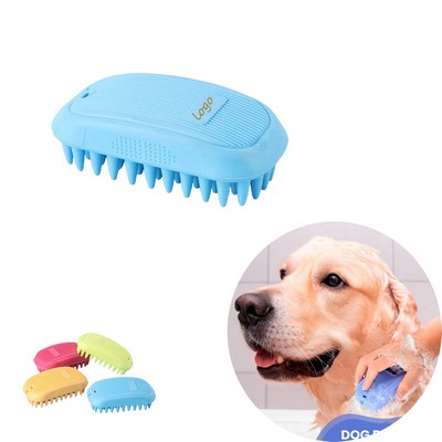 Silicone Pet Bath Brush