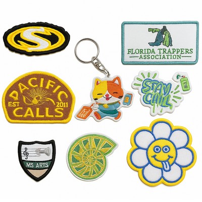 Custom Full Color Sublimated Fabric Patch – Soft Edge