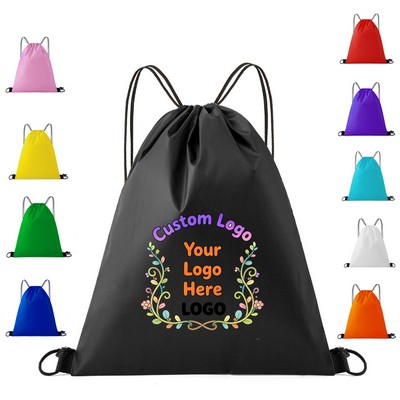 Polyester Cinch Backpack