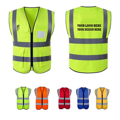 Safety Vest Reflective High Visibility